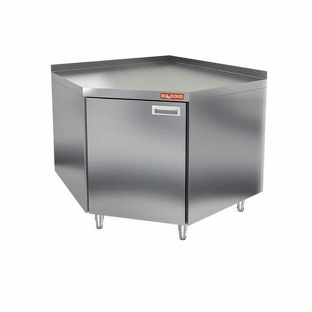 Стол угловой закрытый с бортом Hicold НБМСЗУН-5Б